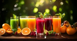 All kinds of natural juices